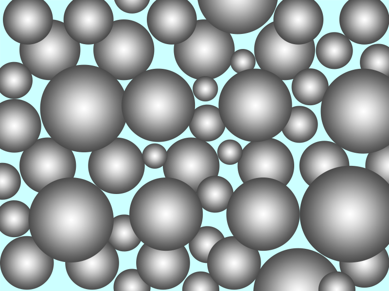 重油焼き石灰の粒状結晶